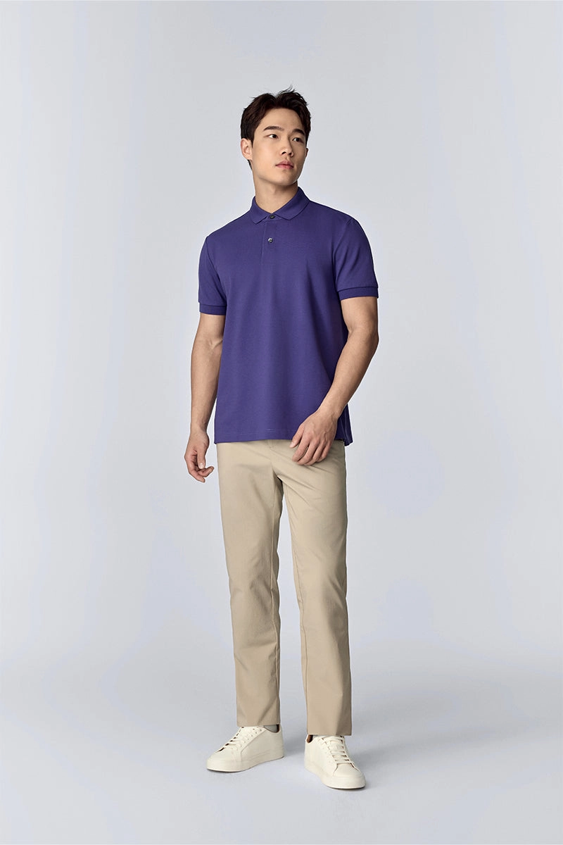 Everyday Wear VISDRY? Pique Polo | Purple PT3936