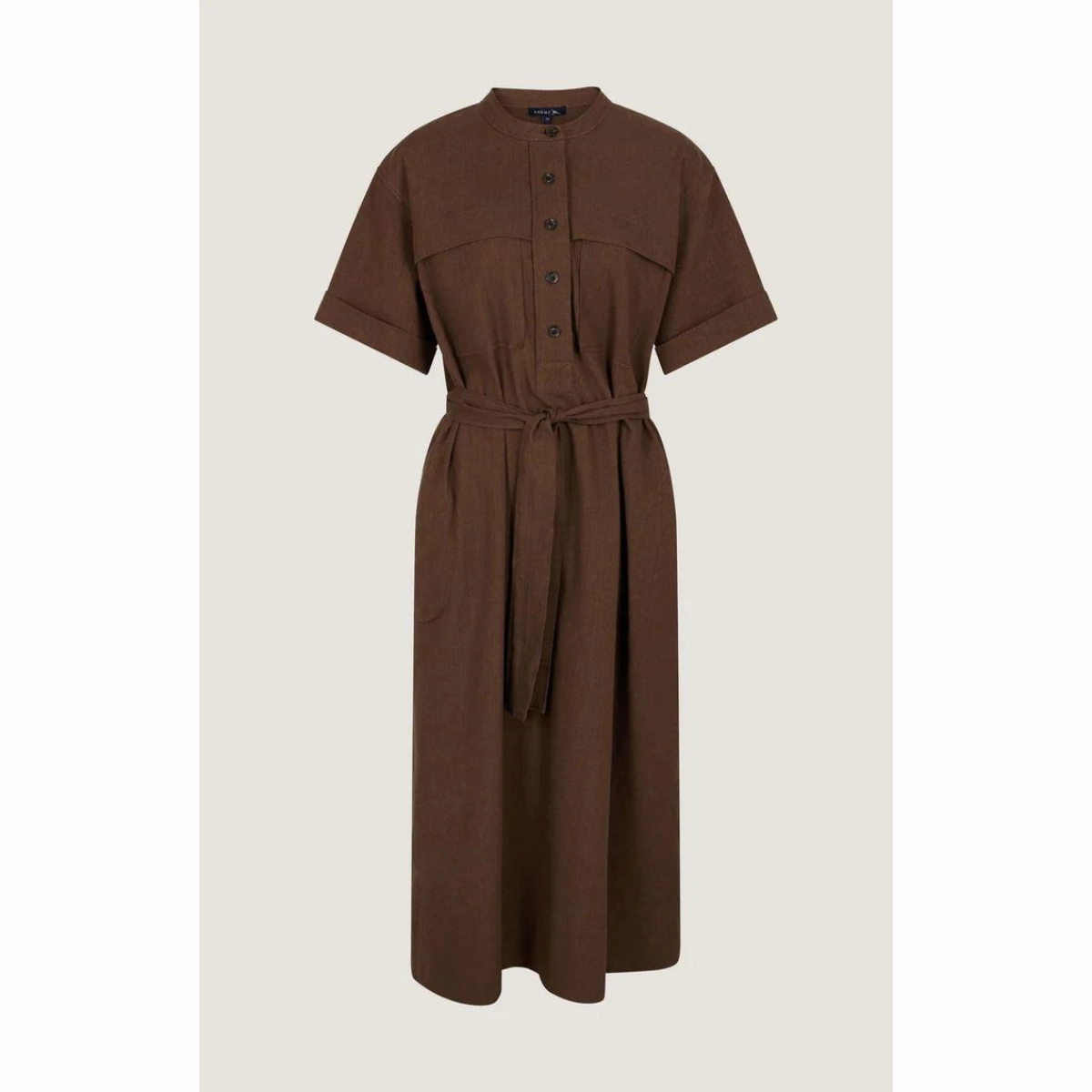 Marron Ulanni Dress Autumn Mood LightweightMaterial
