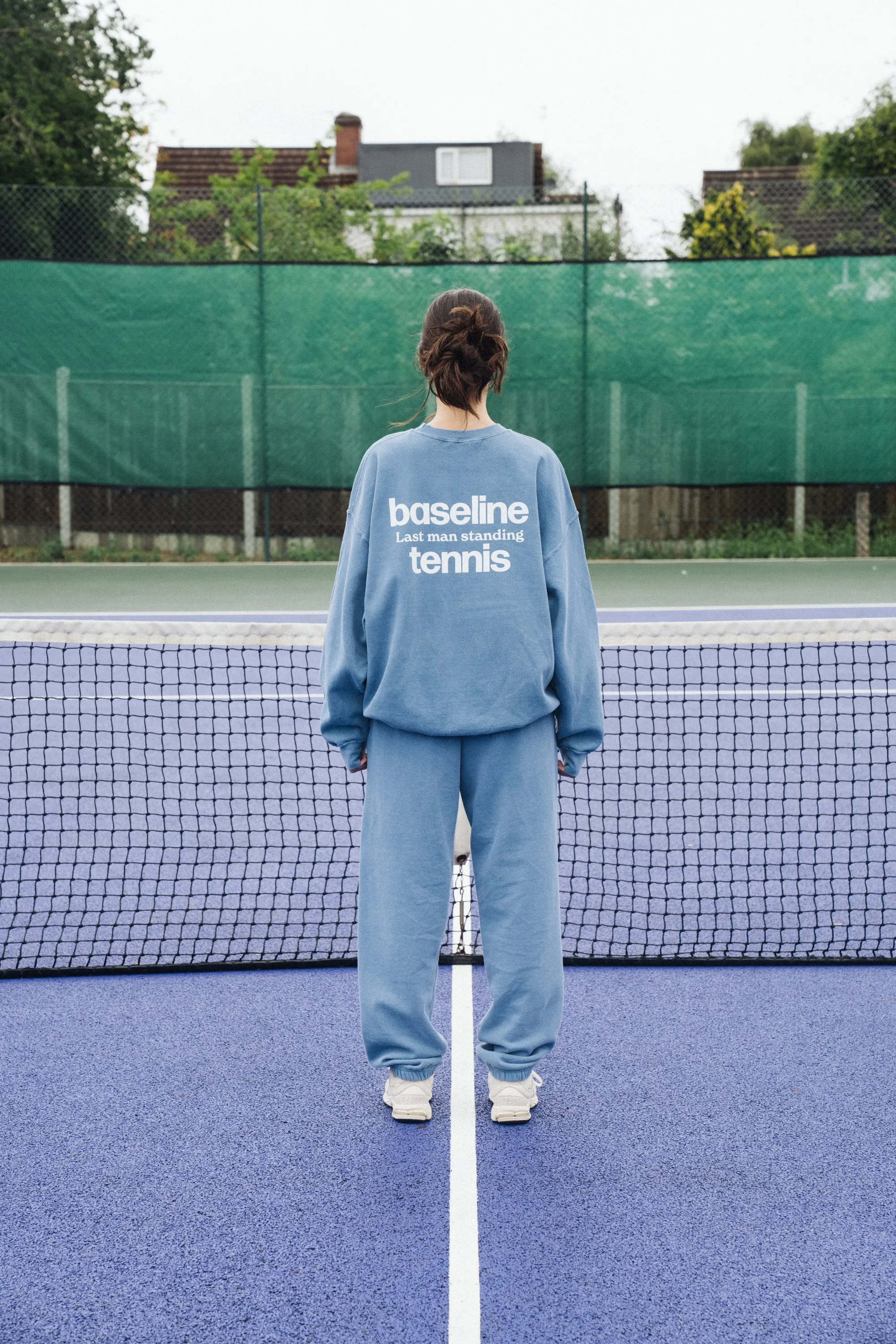Vice 84 'Baseline' Sweater - Vintage Washed Baby Blue Seasonal Layering Non Irritating Seams