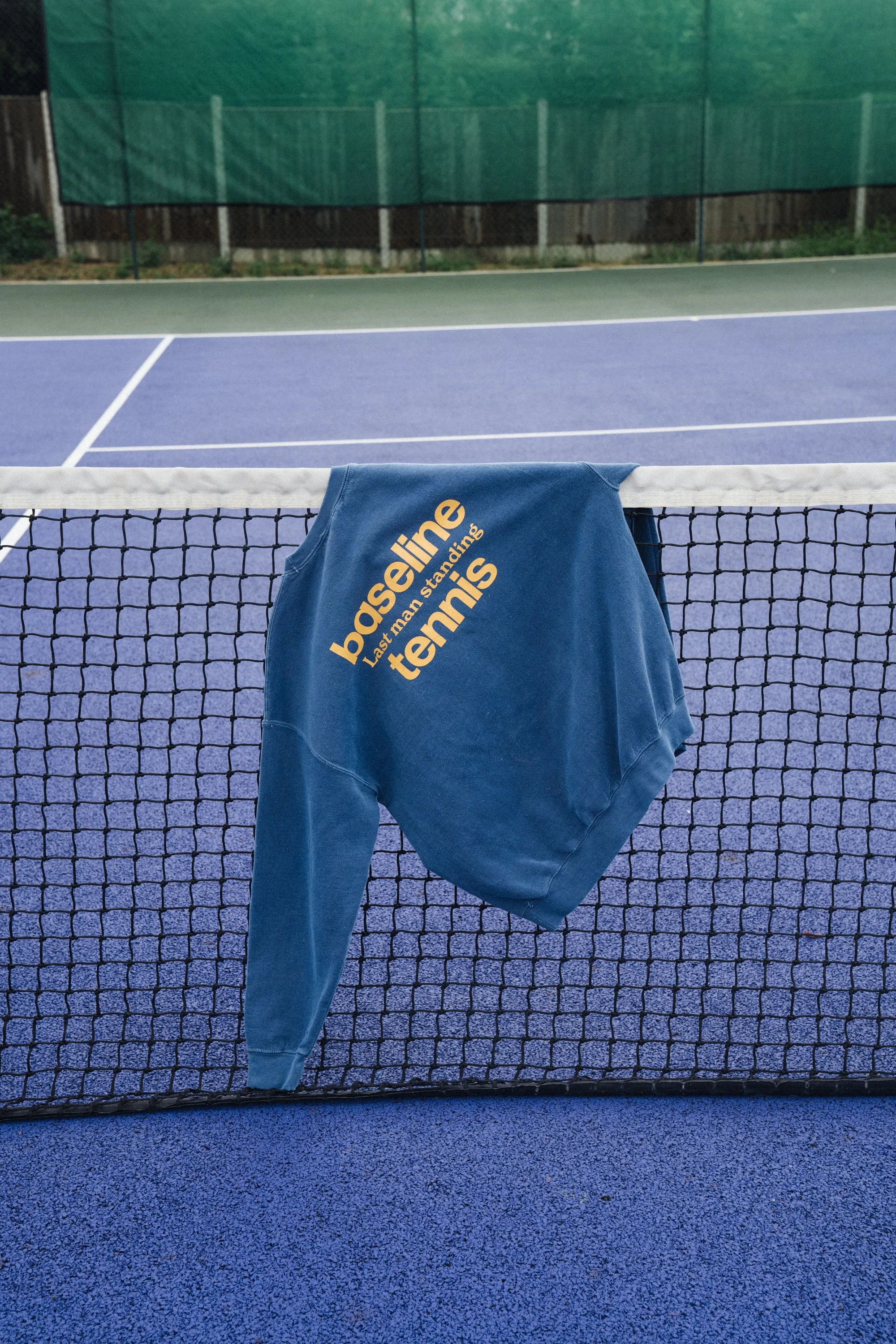 Vice 84 'Baseline' Sweater - Vintage Washed Navy Soft Material