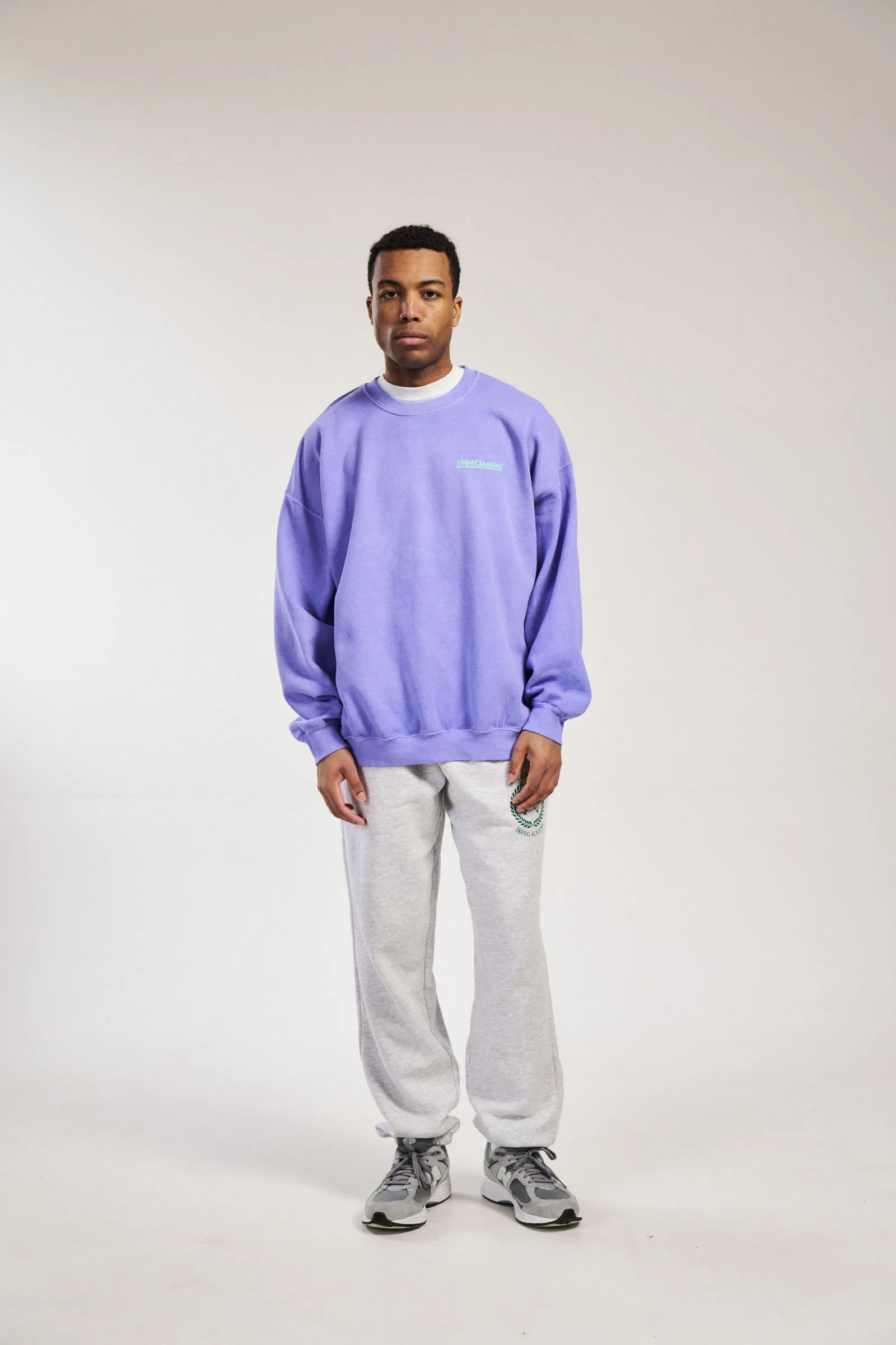 Casual Styling Vice 84 'Classics' Vintage Washed Sweater - Orchid