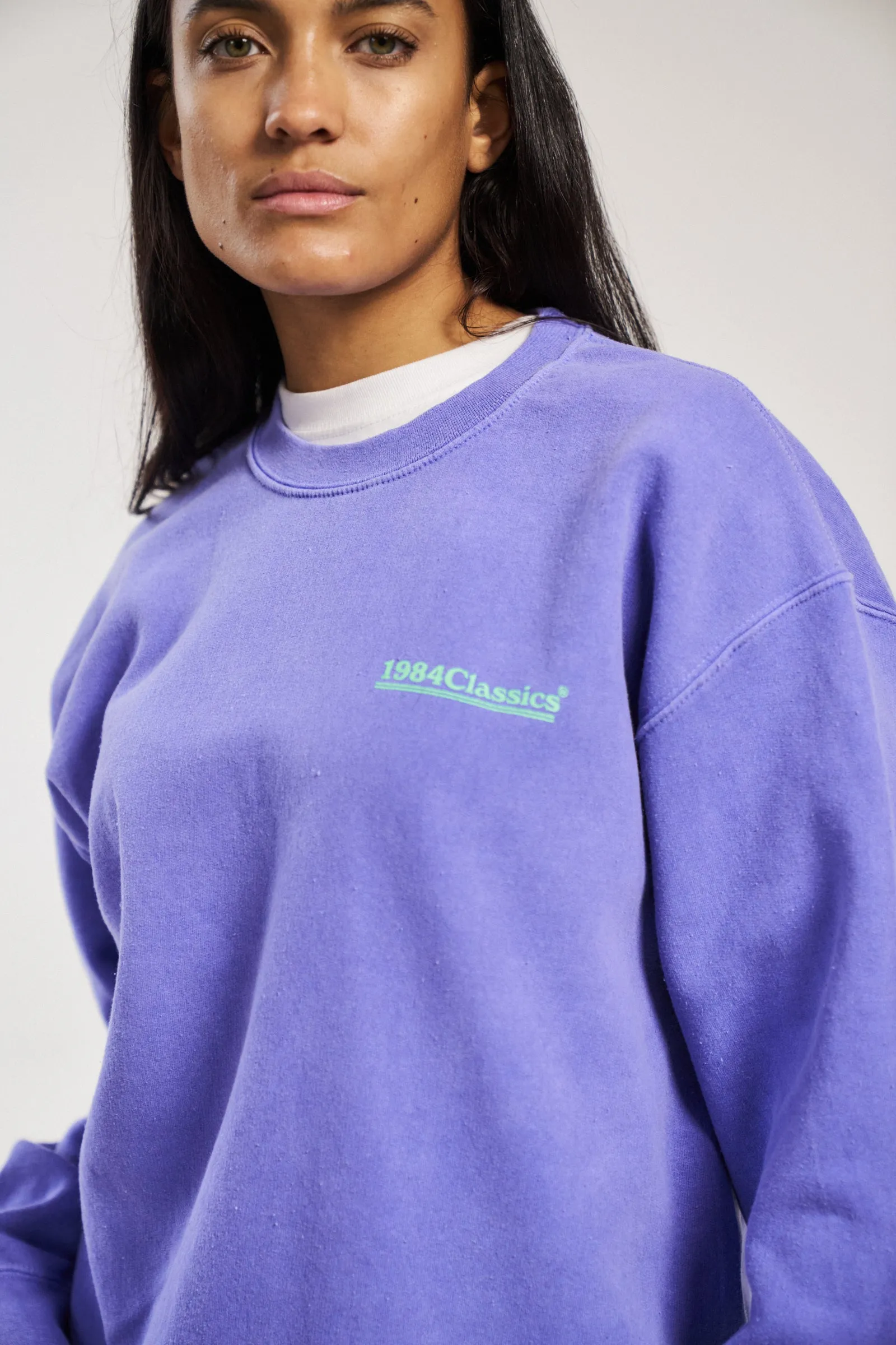 Vice 84 'Classics' Vintage Washed Sweater - Orchid Smart Layers
