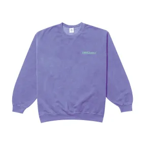 Vice 84 'Classics' Vintage Washed Sweater - Orchid Sustainable Sourcing Certified Chilly Day Style