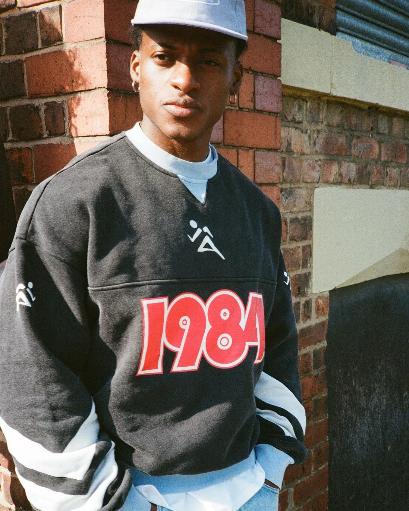 Anti Static Finish Vice 84 'Pre-Match' Heavyweight Washed Sweater - Black