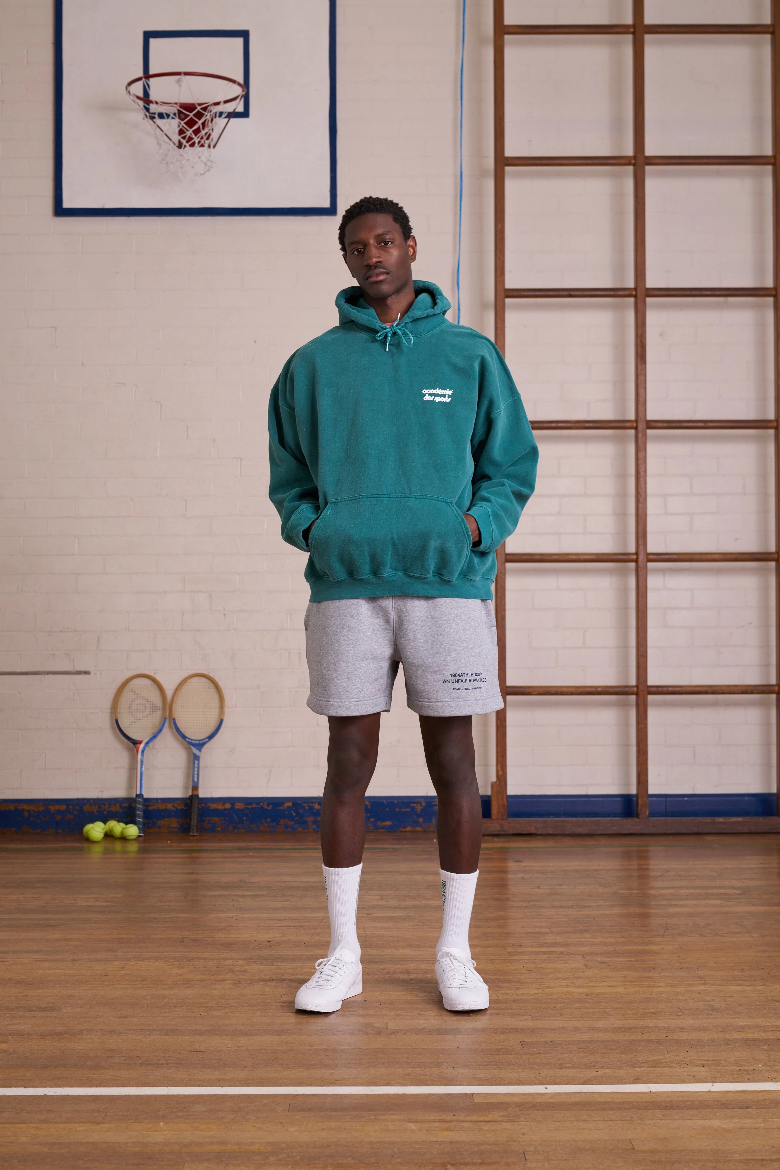 Compact Weave Functional Pockets Vice 84 *10 Years Of* 'Baseline' Hoodie - Vintage Washed Green