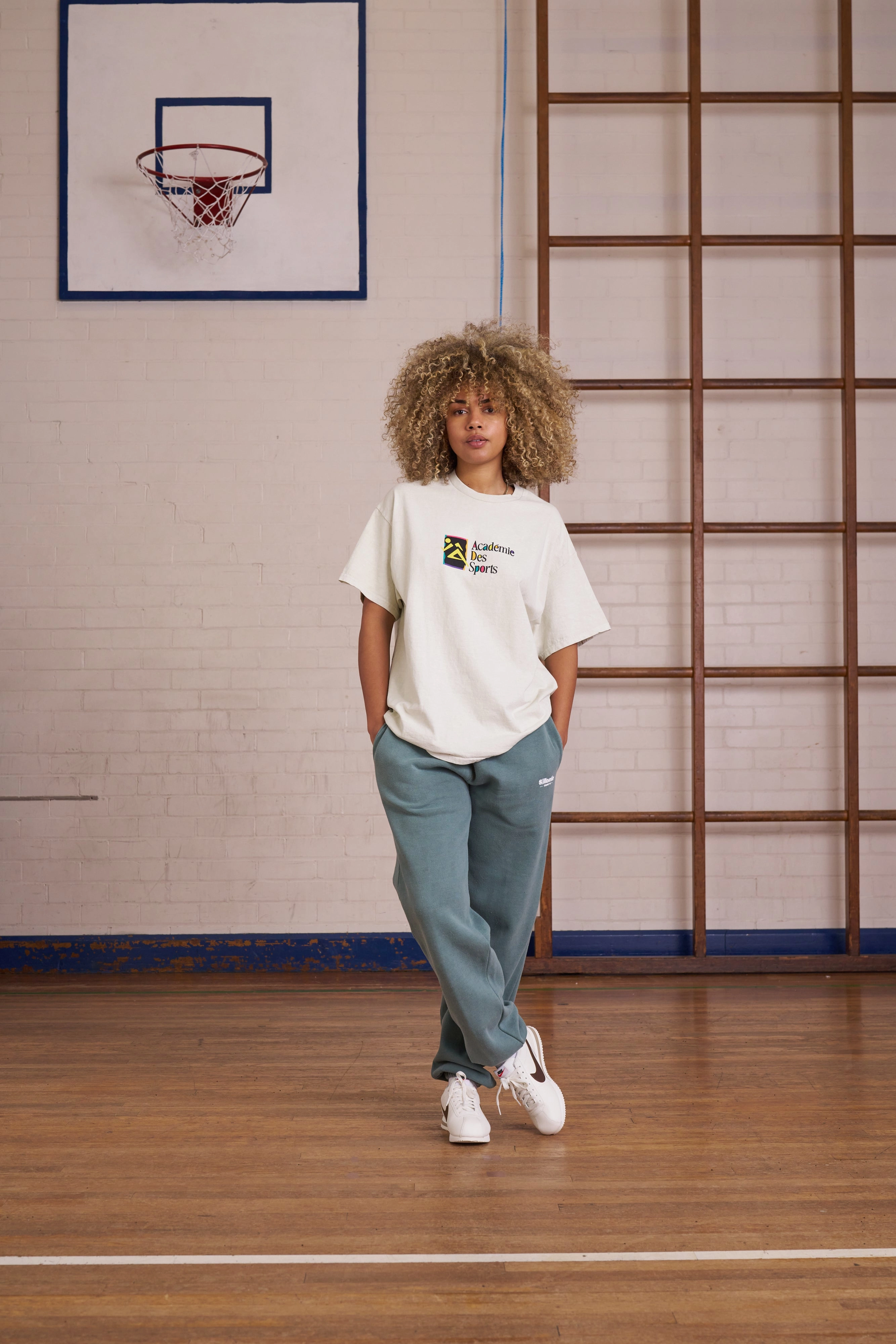 Vice 84 *10 Years Of* 'Retro Runner' Vintage Washed Tee - Cream Sustainable Material Blend black friday