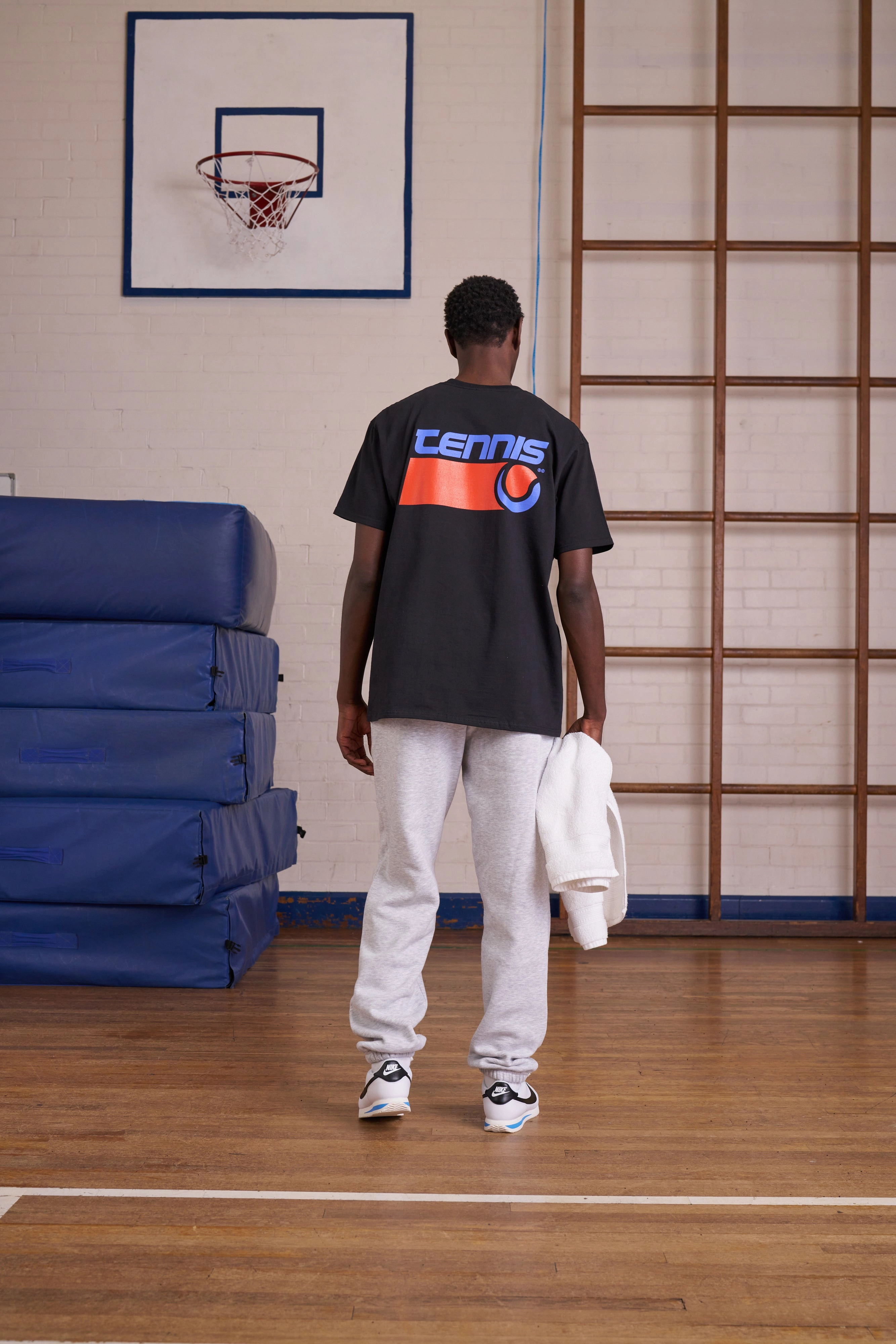 Vice 84 *10 Years Of* 'Tennis' Tee - Black AdvancedMoistureManagement