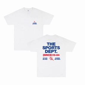 Vice 84 *10 Years Of* 'The Sports Dept' Tee - White Pullover