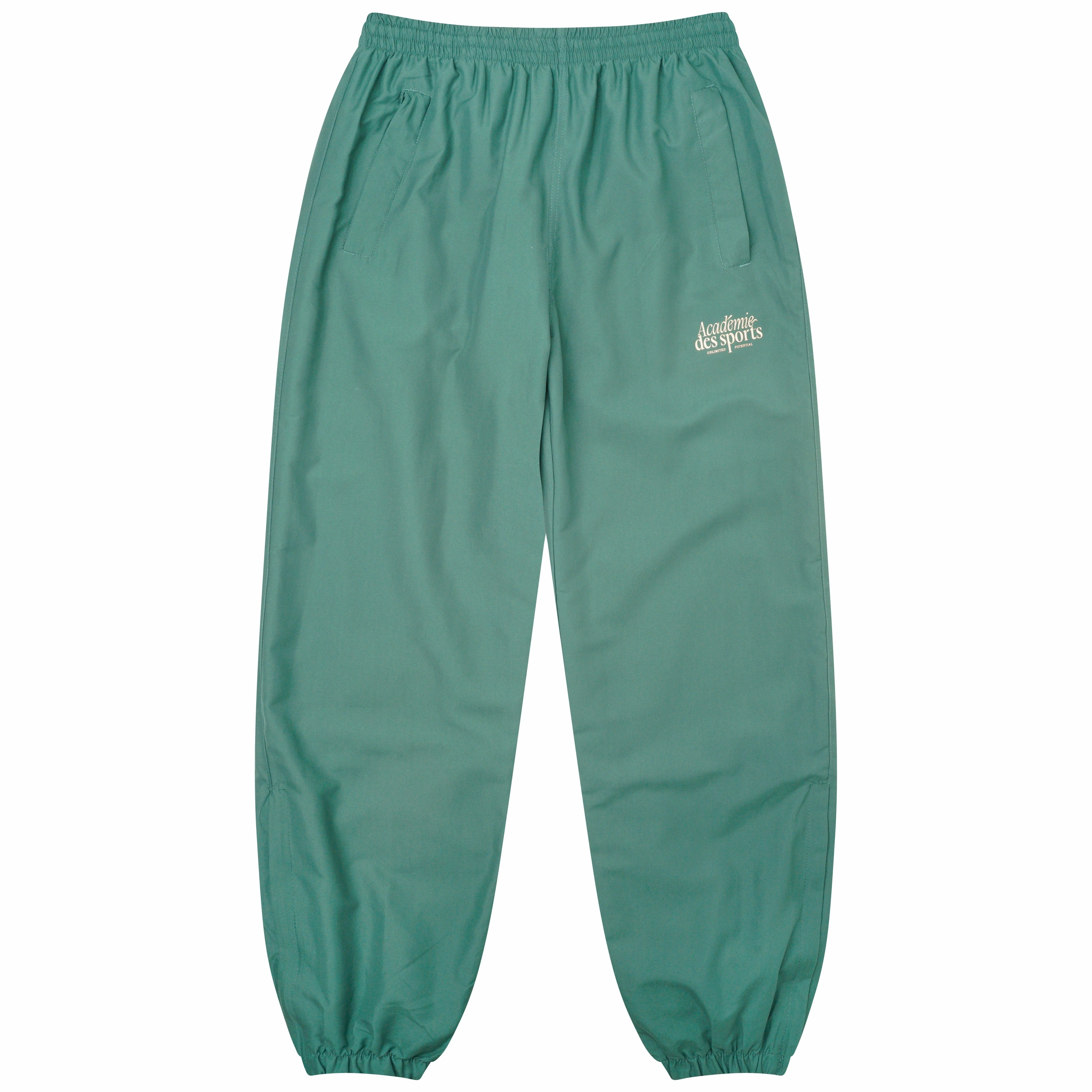 Active Performance Utility pocket Vice 84 'Acad??mie Des Sports Script' Nylon Trackpants - Green