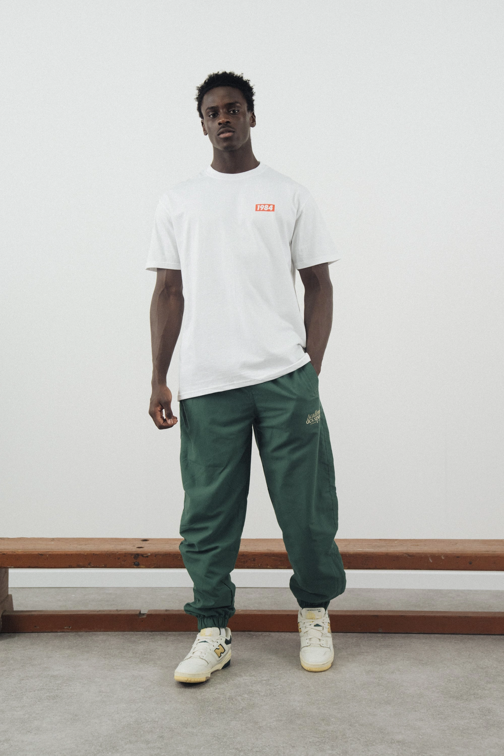 Vice 84 'Always Moving' Tee - White AntiStaticLining Trendy Wear