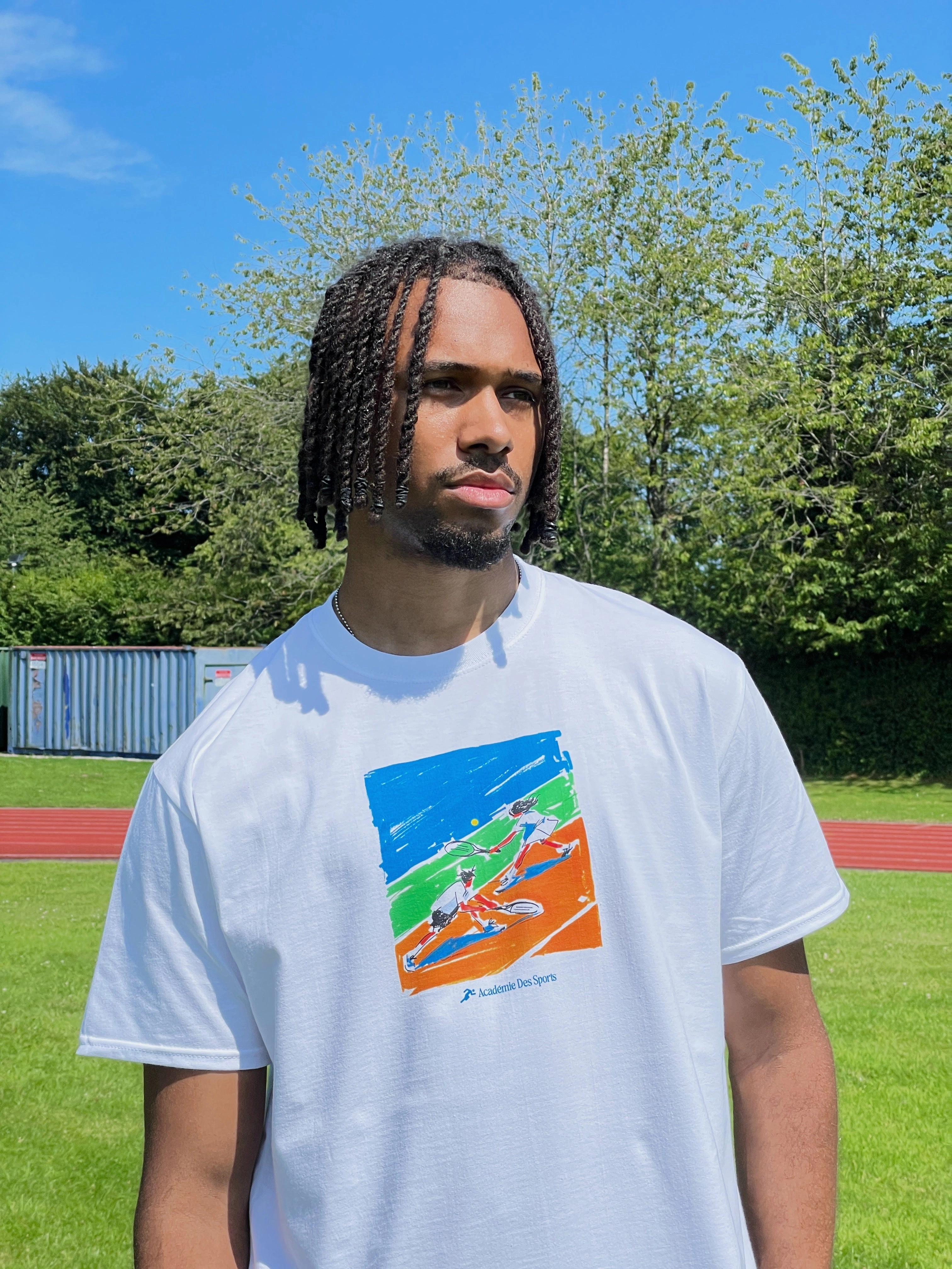 MoistureWicking Vice 84 'Backhanders' Tee - White