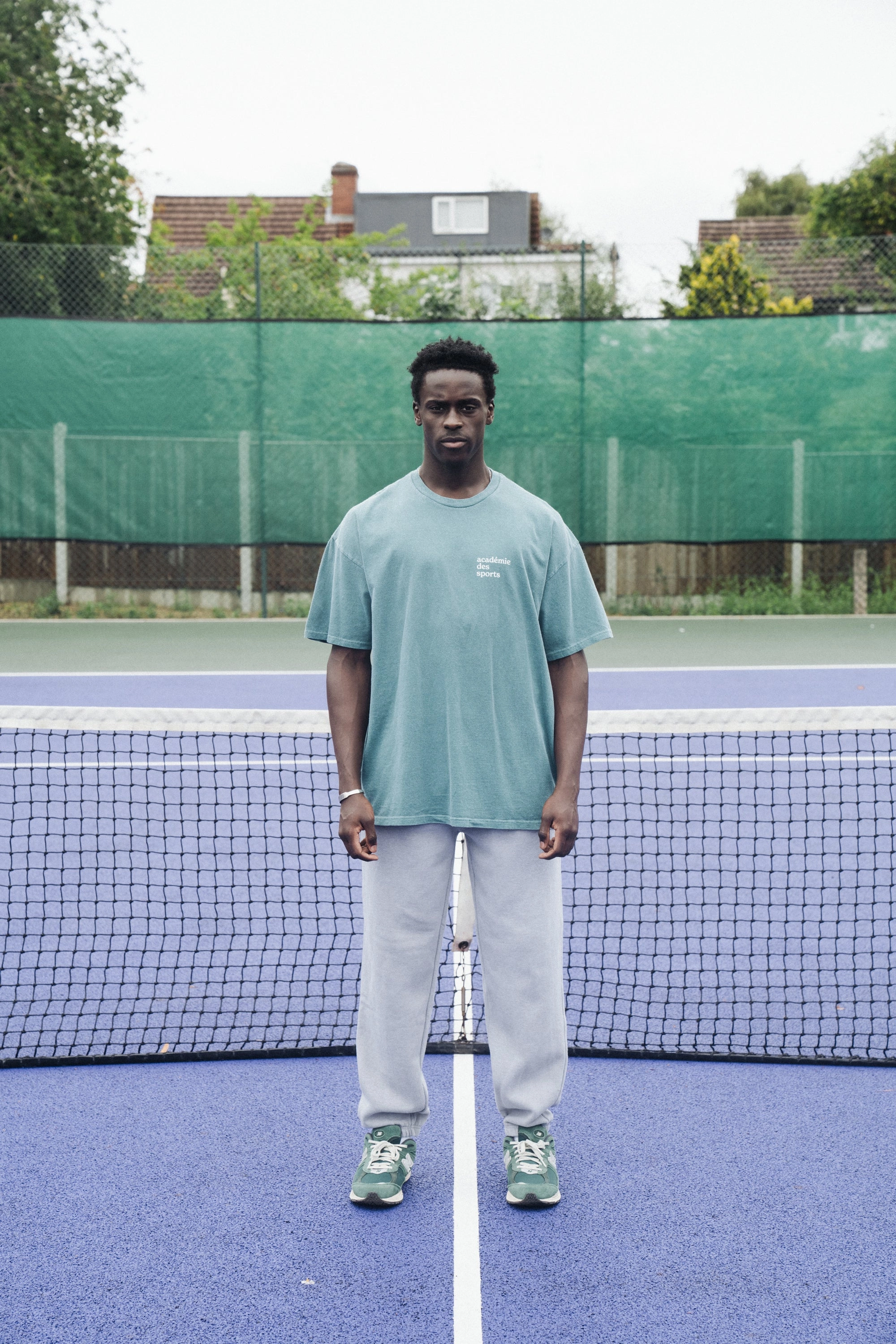 Vice 84 'Baseline' Tee - Vintage Washed Green Bold Statement Trendy Top