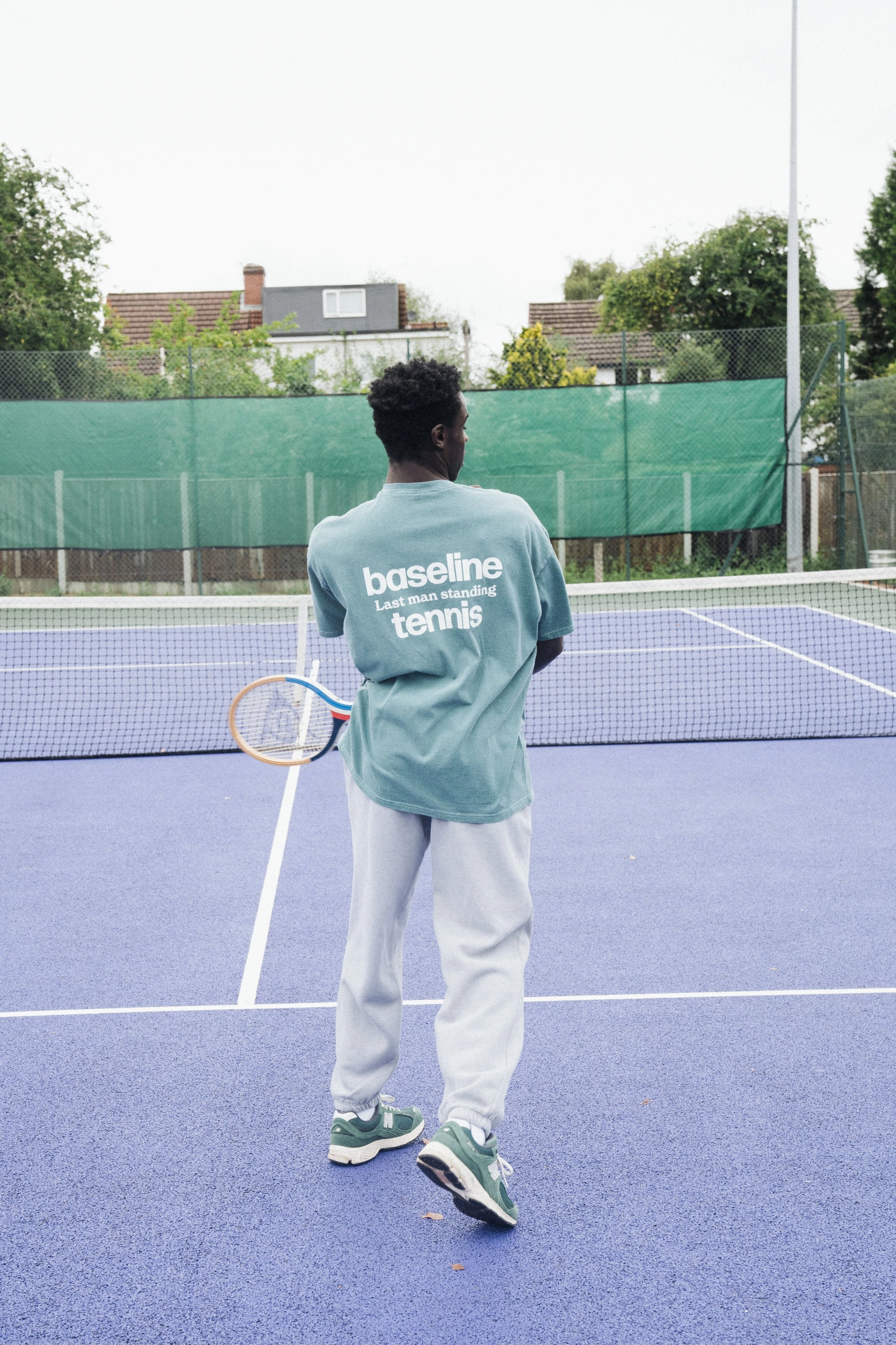 Vice 84 'Baseline' Tee - Vintage Washed Green Soft Feel
