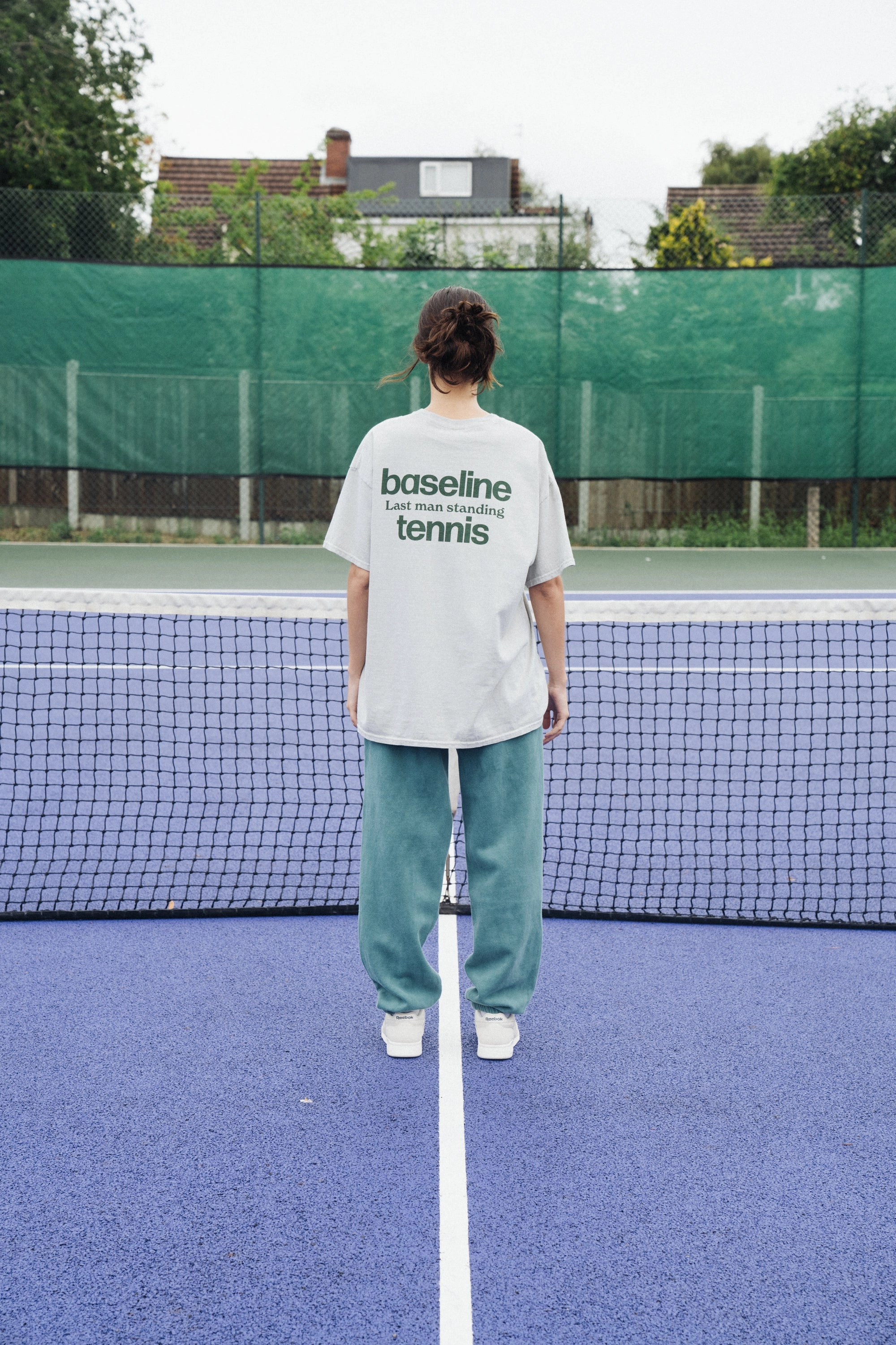 Vice 84 'Baseline' Washed Tees Twinpack - Green/Stone Trendy Fashion