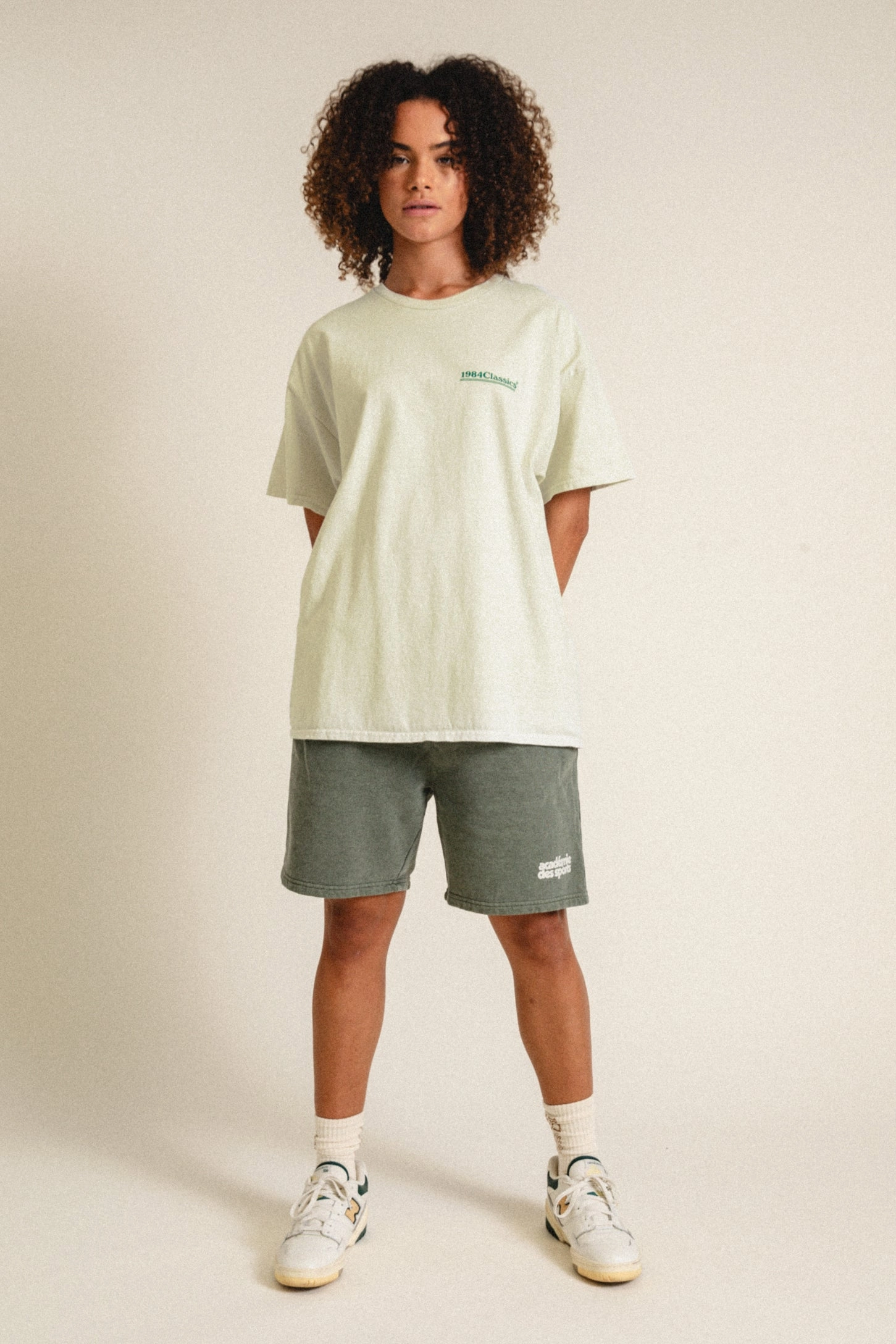 Vice 84 'Classics' Vintage Washed Tee - Cream Casual Vibes