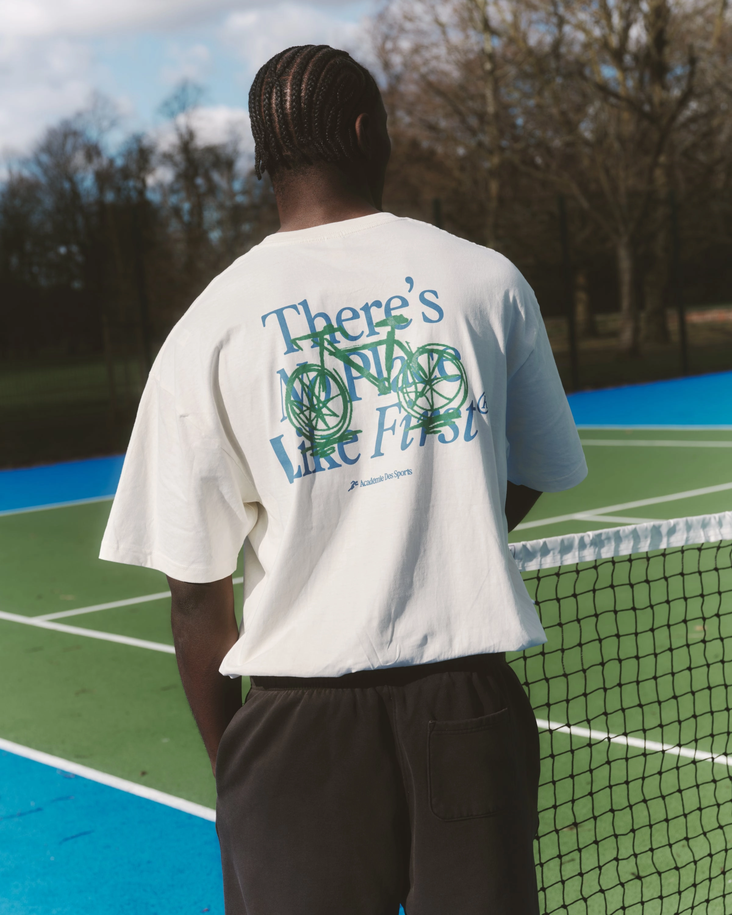Vice 84 'No Place Like First' Tee - Ecru Active Comfort Style