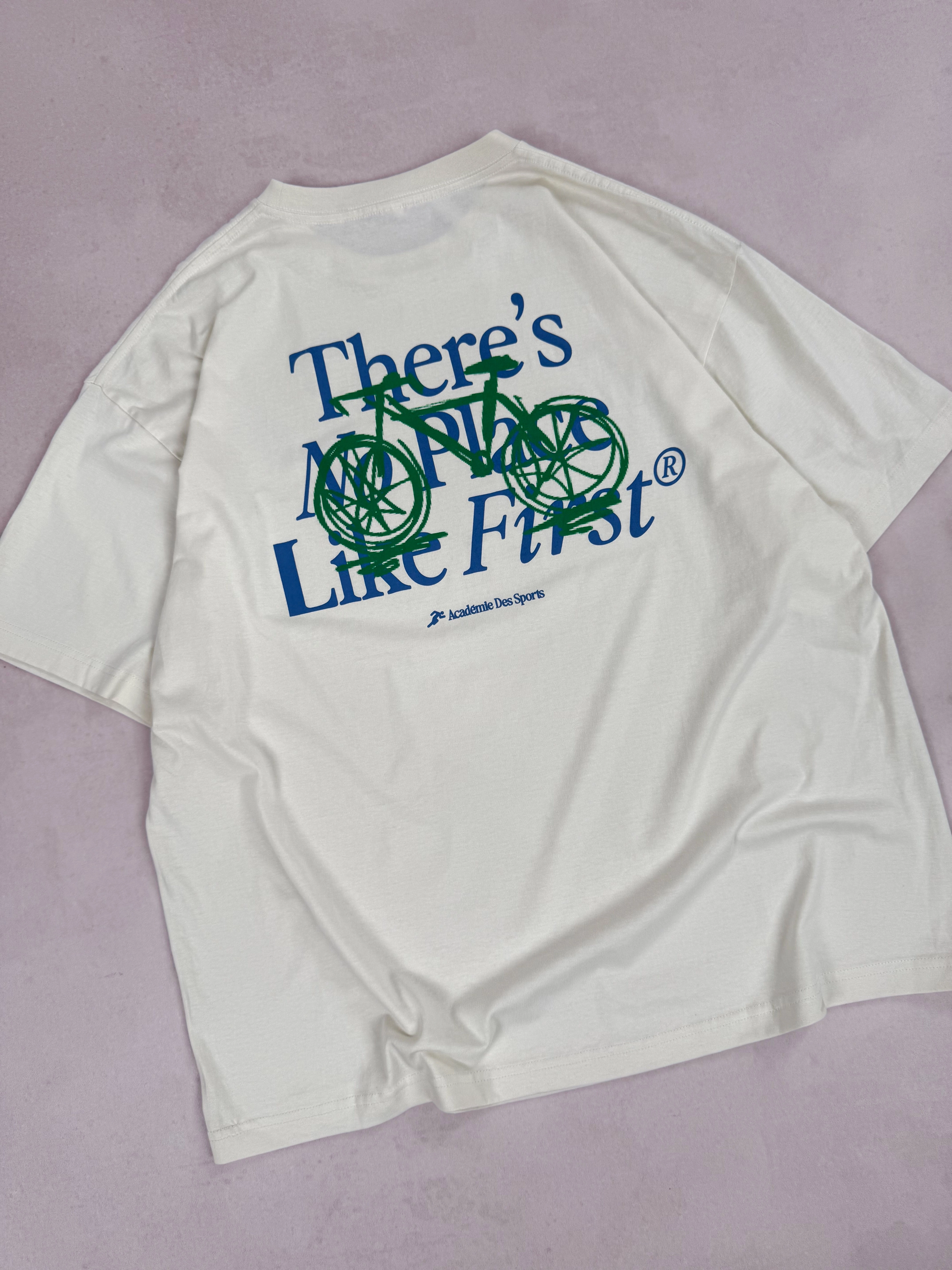 Fresh Comfort Style Vice 84 'No Place Like First' Tee - Ecru