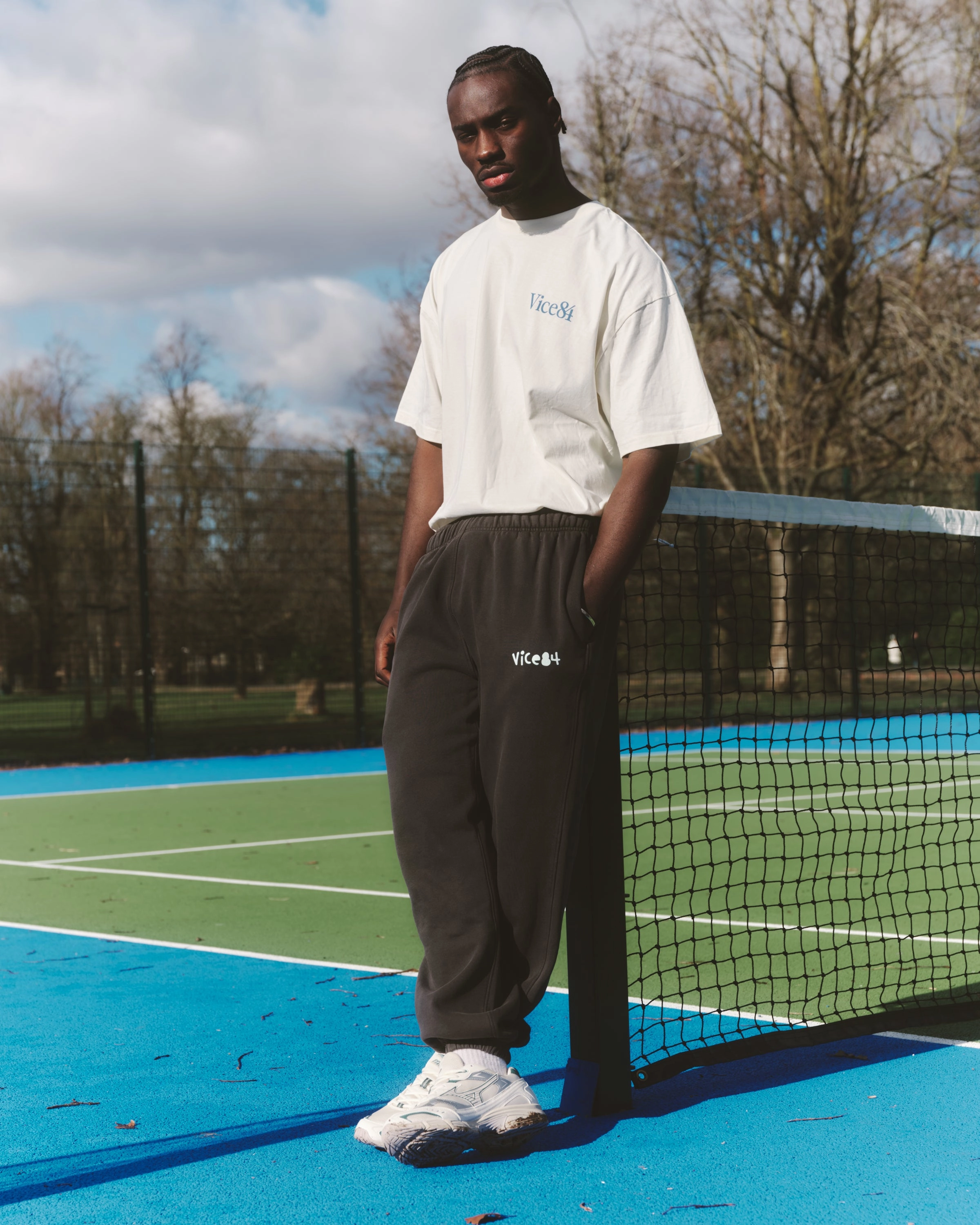 Easy Look Trendy Vibes Wear Vice 84 'No Place Like First' Tee - Ecru