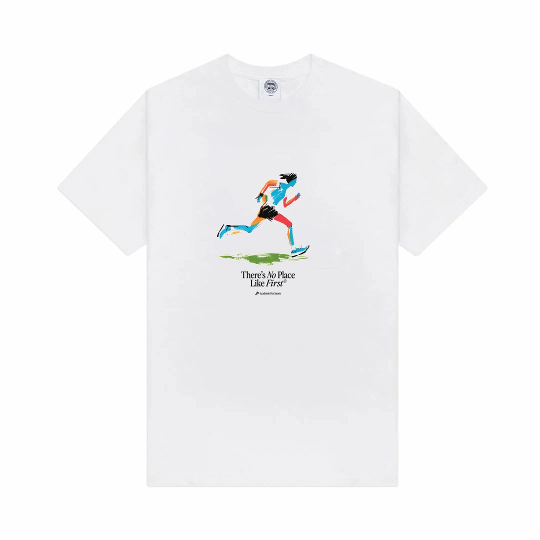 Vice 84 'Olympic Sprinter' Tee - White SlimFitDesign Comfy Choice