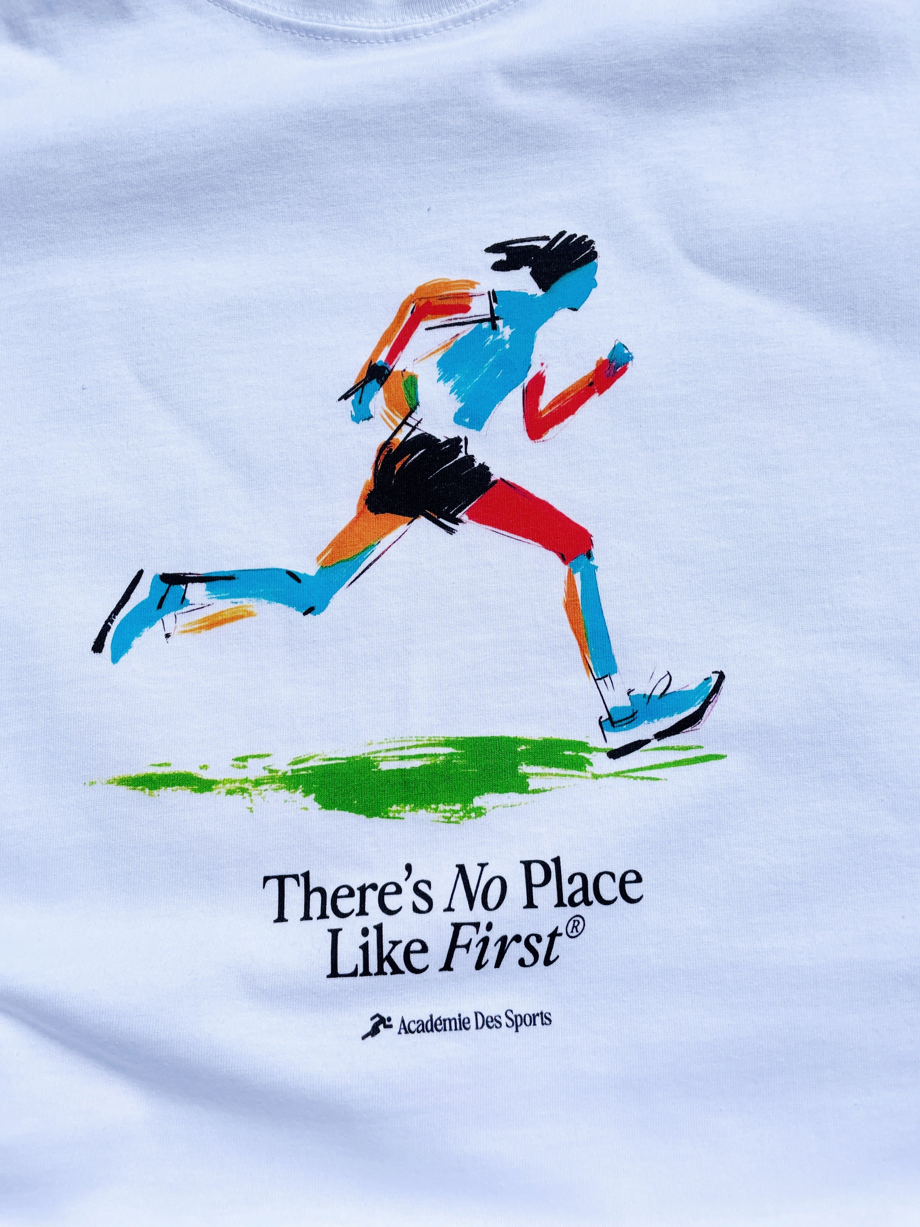 Comfortable apparel Vice 84 'Olympic Sprinter' Tee - White