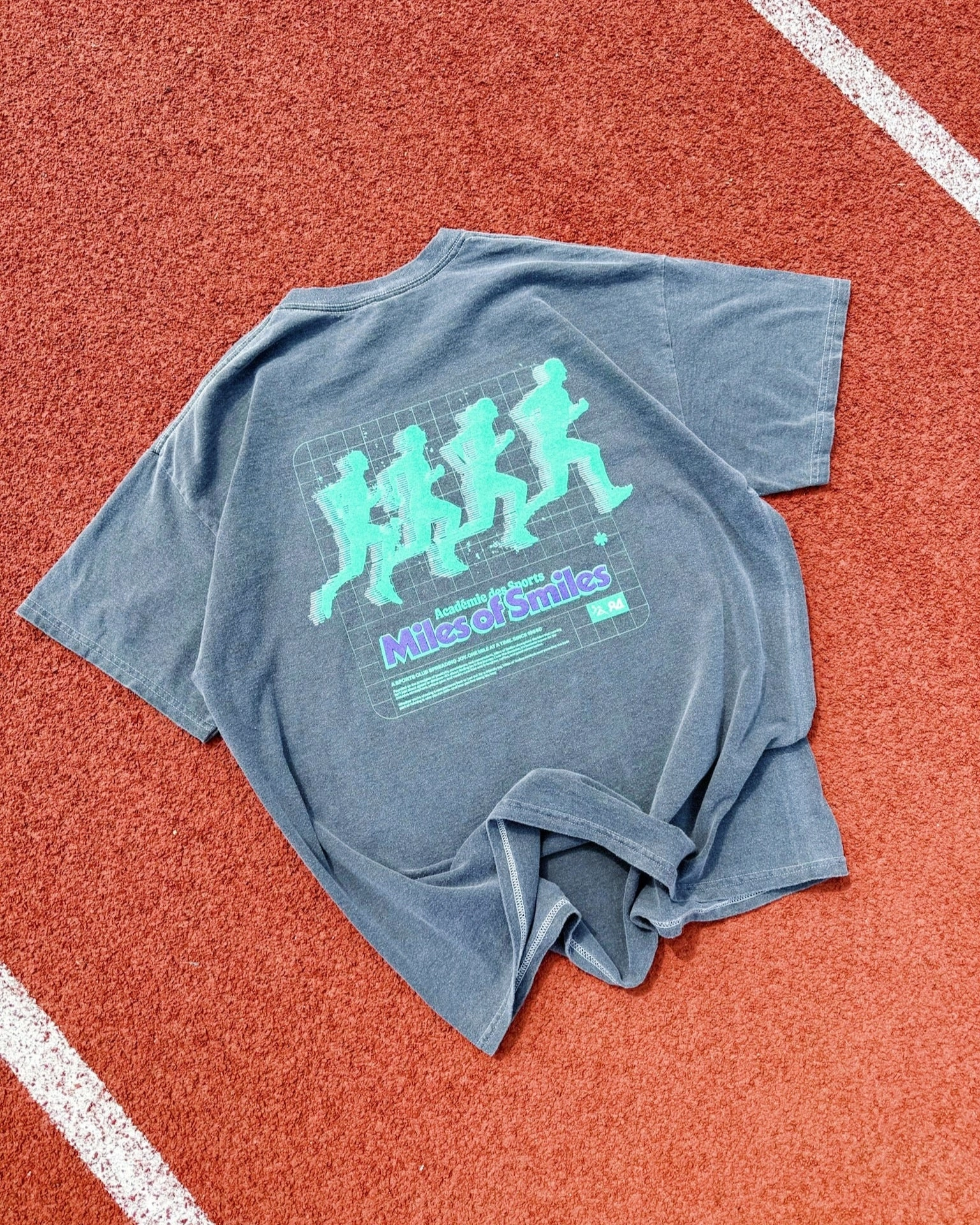 Versatile Wardrobe Piece Vice 84 'Pacesetter' Vintage Washed Tee - Charcoal