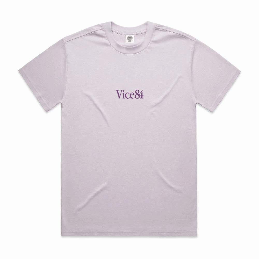 Vice 84 Premium Heavy 270GSM Boxy Tee - Orchid Outdoor Style