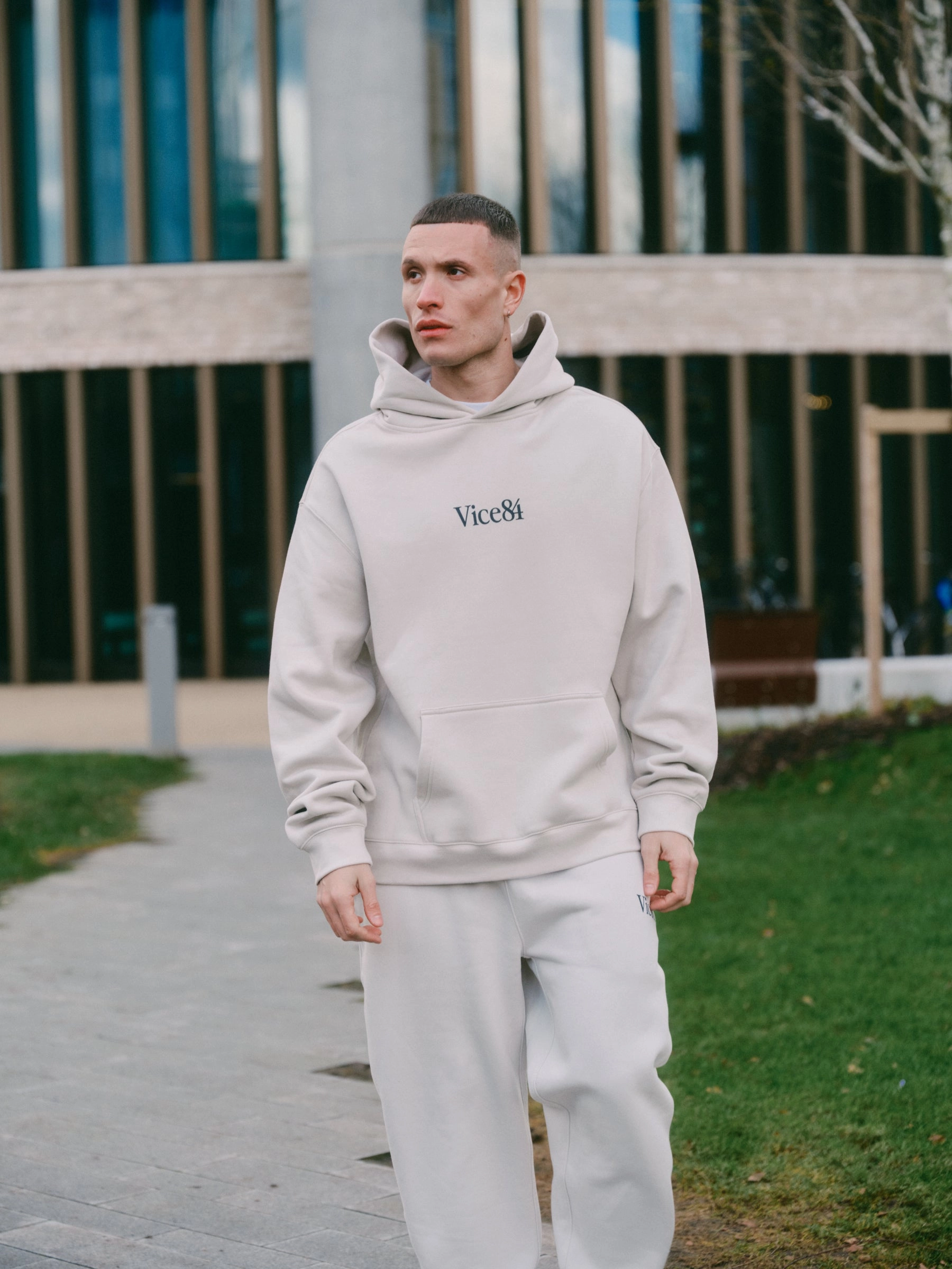 Vice 84 Premium Hoodie - Bone Bird like