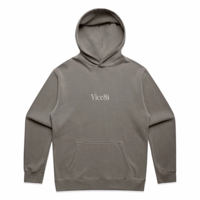 Vice 84 Premium Hoodie - Faded Grey Fashionable Oversized style