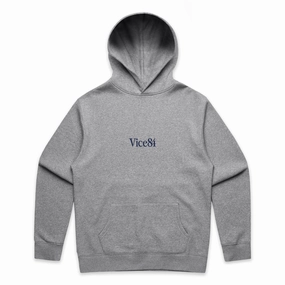 Brushed Interior Vice 84 Premium Hoodie - Grey