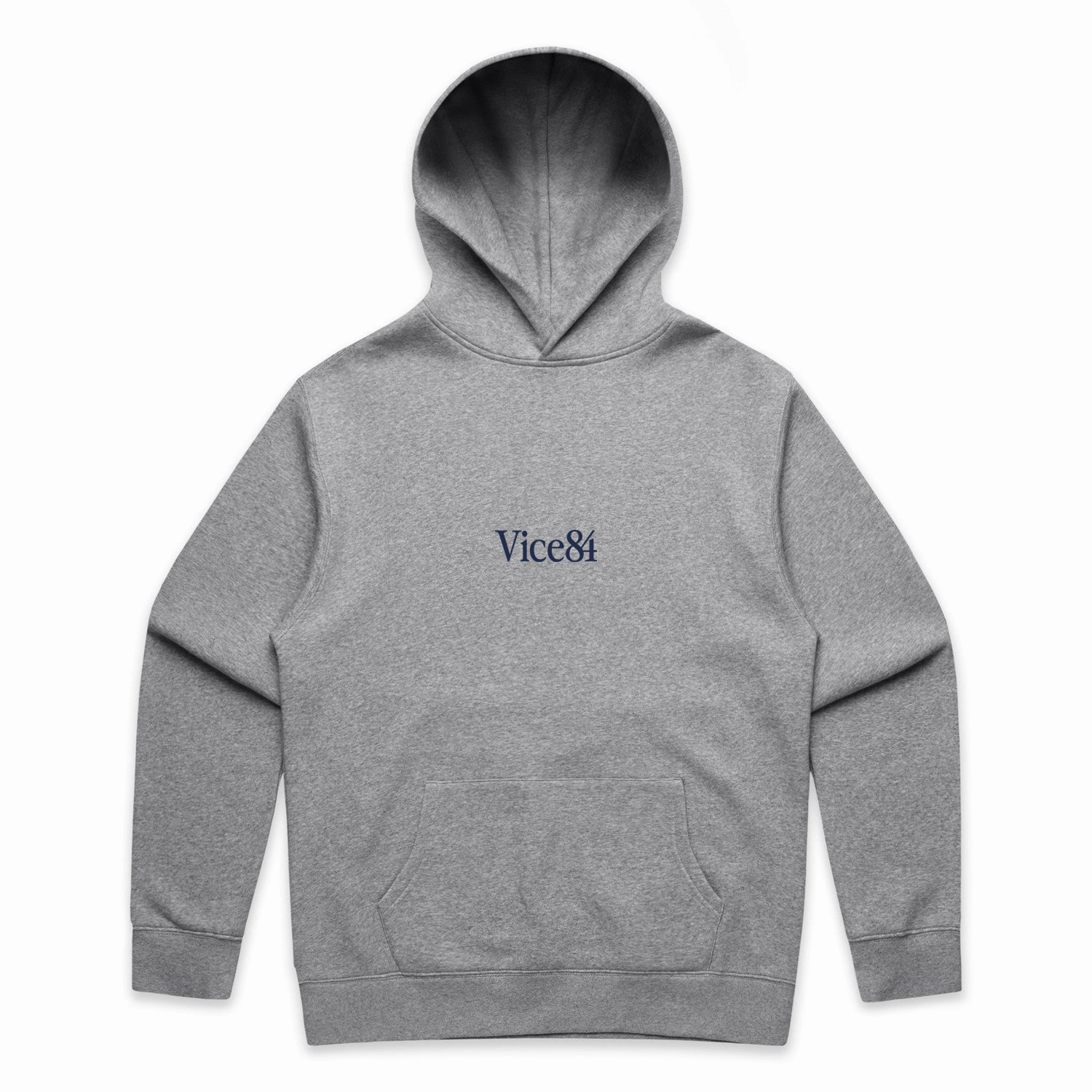 Brushed Interior Vice 84 Premium Hoodie - Grey
