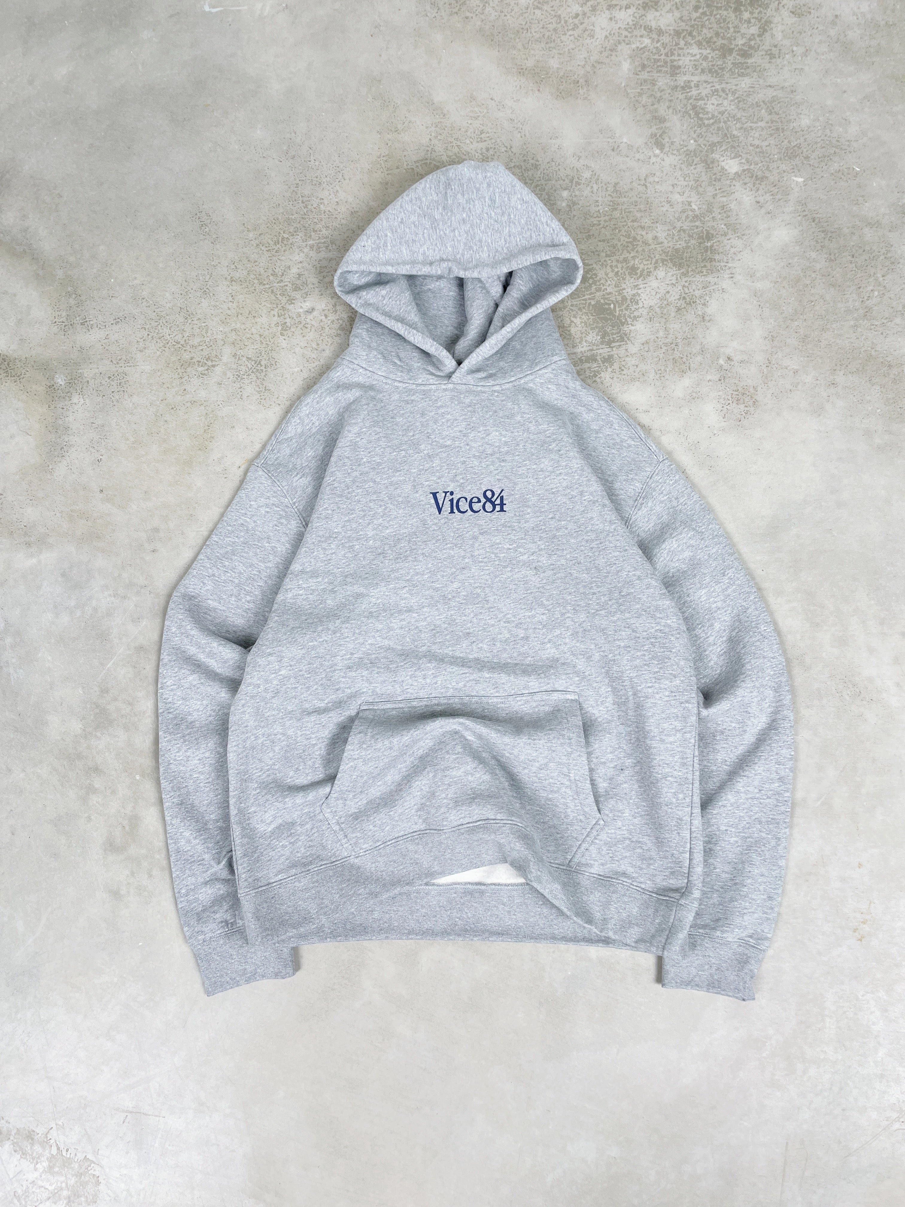 Vice 84 Premium Hoodie & Jogger Set - Grey Gothic style Spring Layer