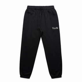 Vice 84 Premium Joggers - Black Trendy Appeal Indoor Comfort