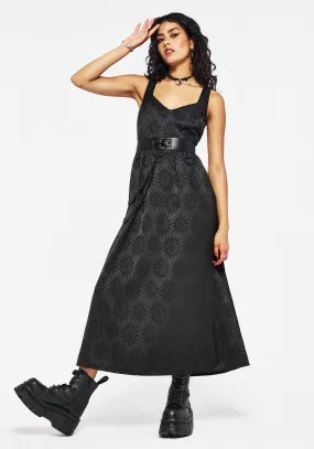 Semine Celestial Printed Cami Midi Dress Everyday Style Modern Touch