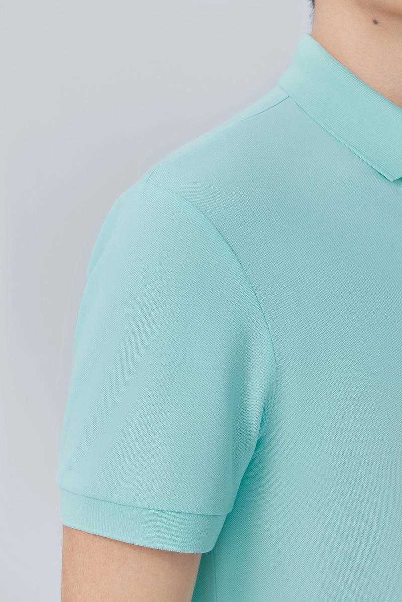 Sleek Fit VISDRY? Pique Polo | Mint P317UZ