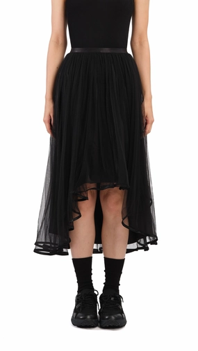 Volume Mesh Skirt Gentle Wear High Density Weave