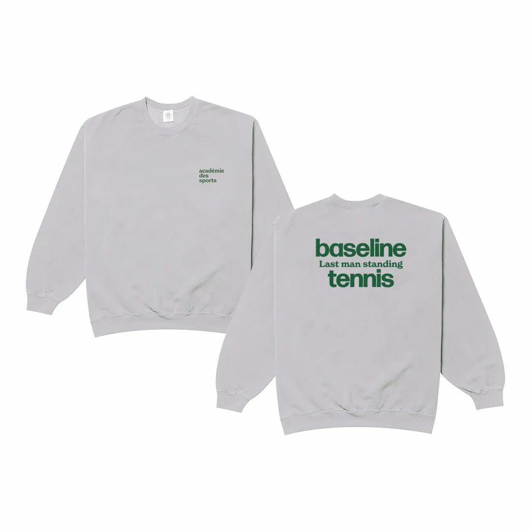 Essential Knit Classic Layer Vice 84 'Baseline' Sweater - Vintage Washed Ash Grey