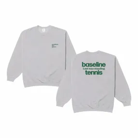 Essential Knit Classic Layer Vice 84 'Baseline' Sweater - Vintage Washed Ash Grey