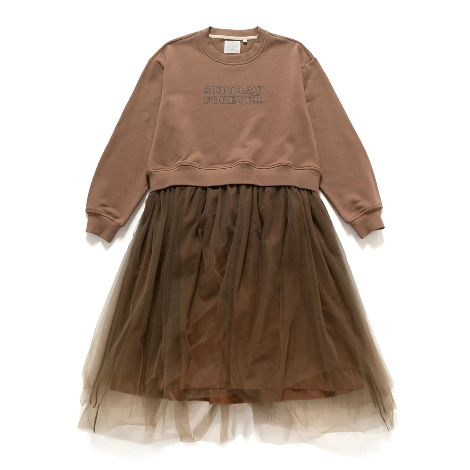 (SW479) Sweater Onepiece Dress Double Layered Collars