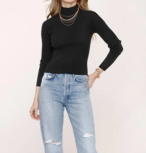 Alida Sweater In Black Winter Wear Essentials Casual Fit