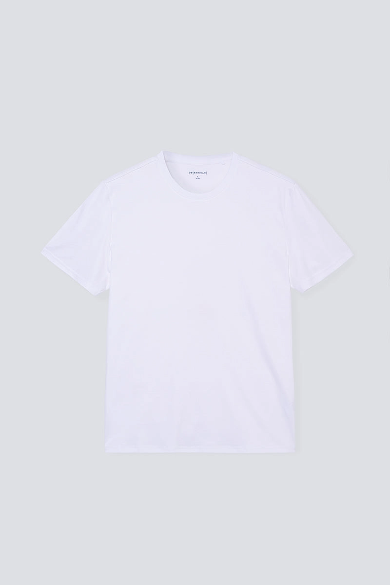 Party fun Edgy Softex Crew Neck T-Shirt | White WH001Z