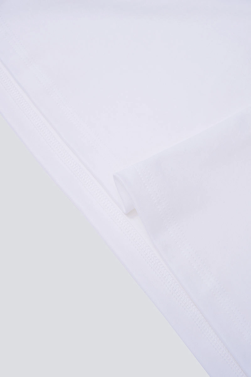 Versatile and Stylish loose fitting Softex Crew Neck T-Shirt | White WH001Z