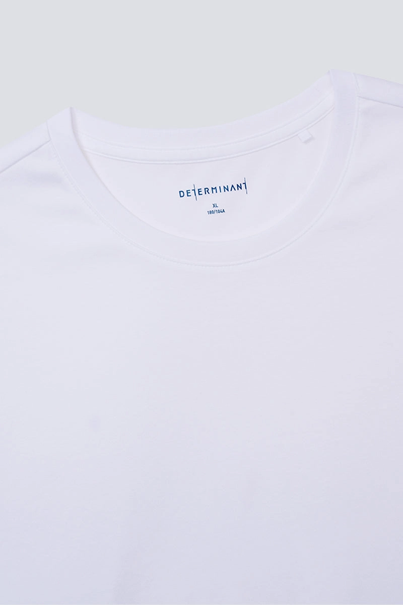 Comfortable Design anti static Softex Crew Neck T-Shirt | White WH001Z