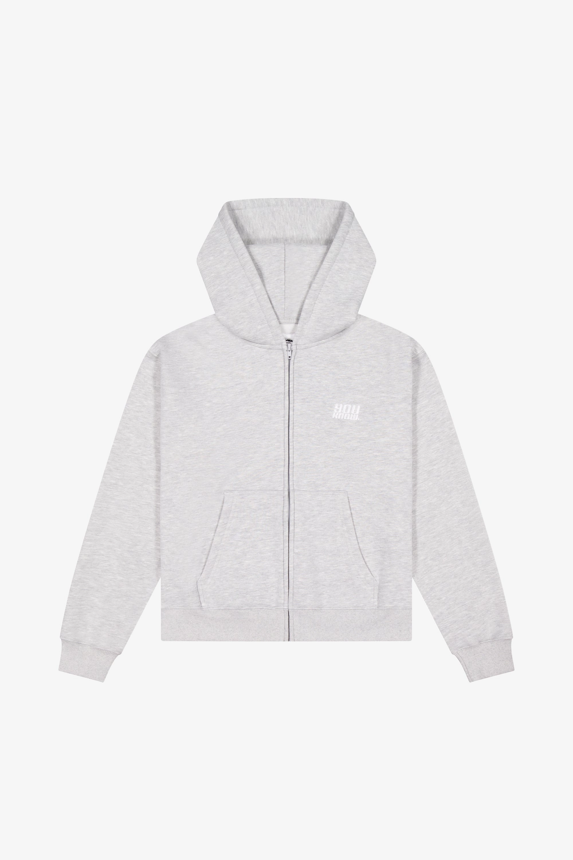 Athleisure Look disabled friendly WARM UP ZIP UP HOODIE | Grey