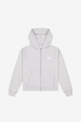 Athleisure Look disabled friendly WARM UP ZIP UP HOODIE | Grey