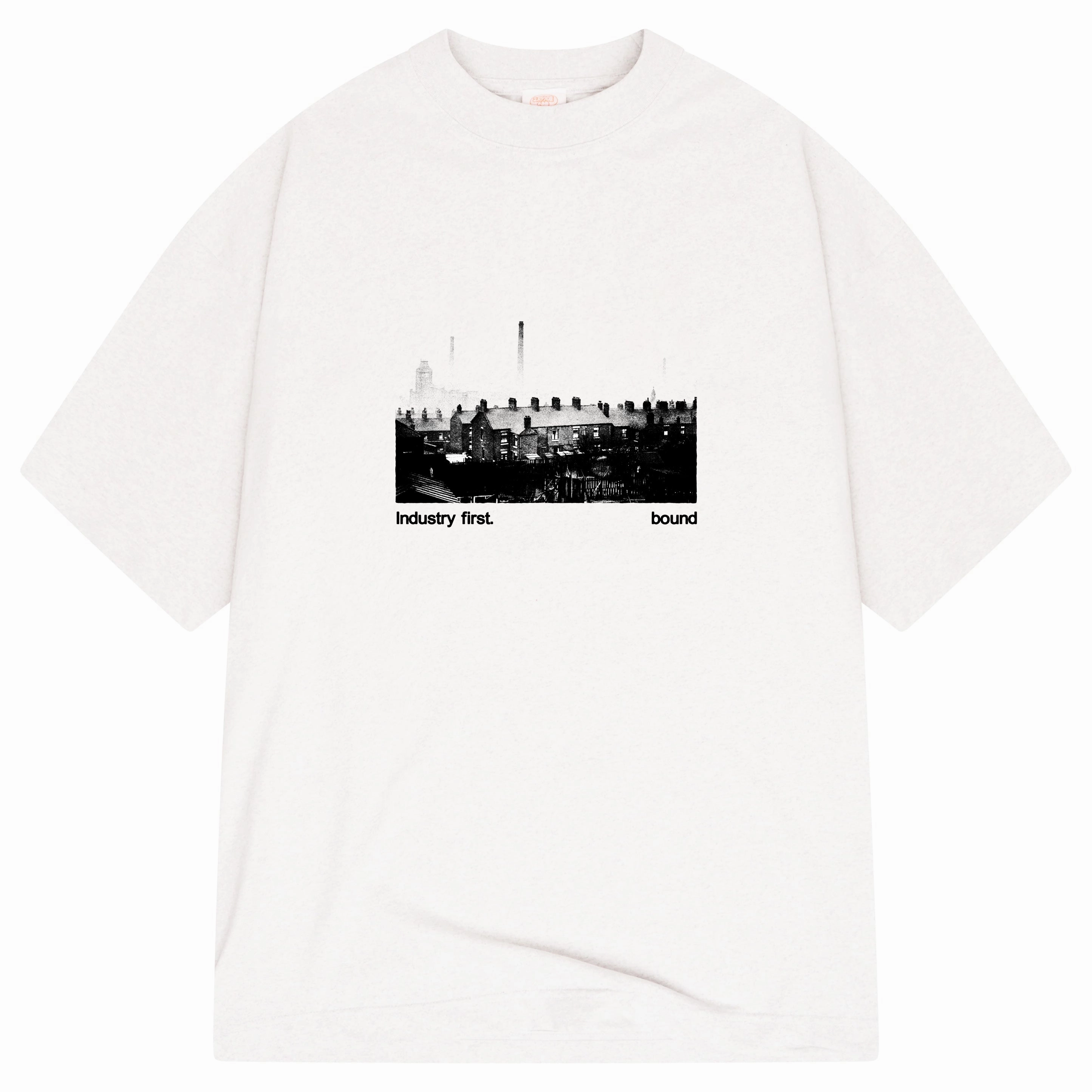 Light Style Trend bound MCR Industry Tee - White