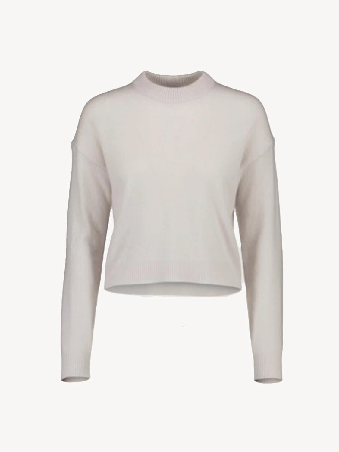 Effortless Fashion hypoallergenic Women's Wool Sweater In Moonlight