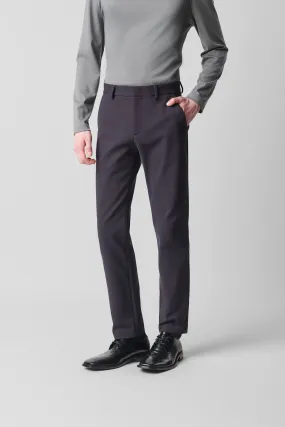 TaglessDesign CottonSTRETCH Smart Pants | Black BKFD01