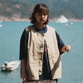 Adjustable Hem Waterproof Seams (JK392) Work Vest Jacket