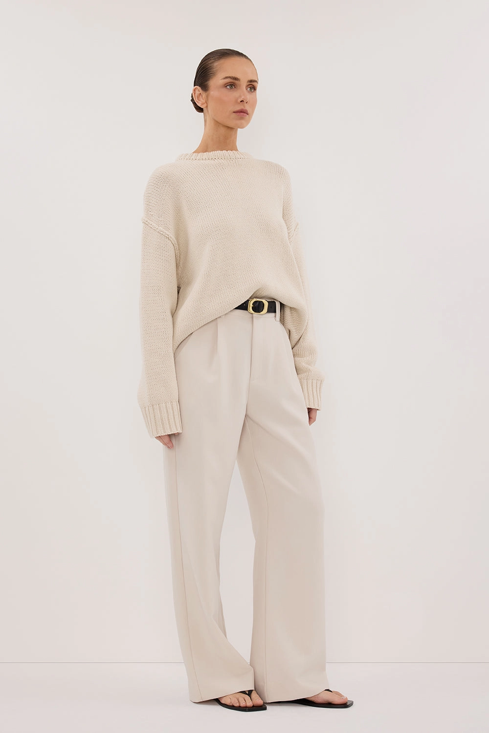ELLE BONE PANT MachineWashable