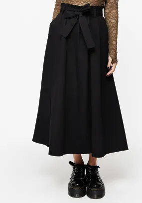 Road Trip Strega Tie Belt Midaxi Skirt